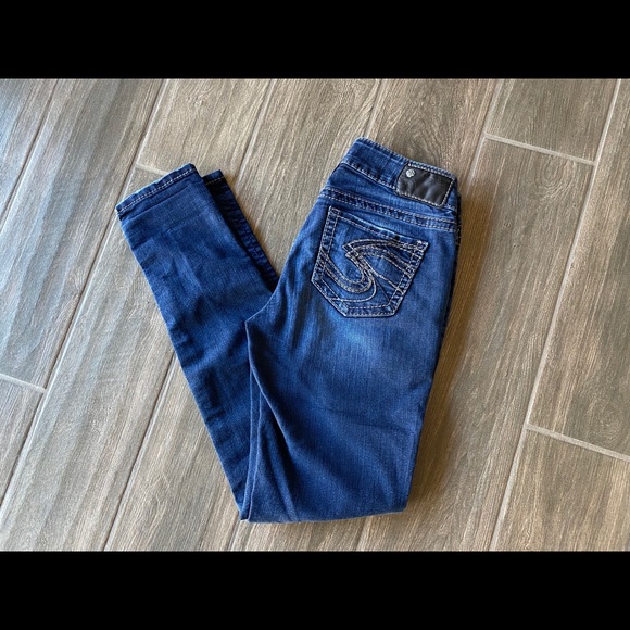 Women’s Silver Jeans - Picture 1 of 5